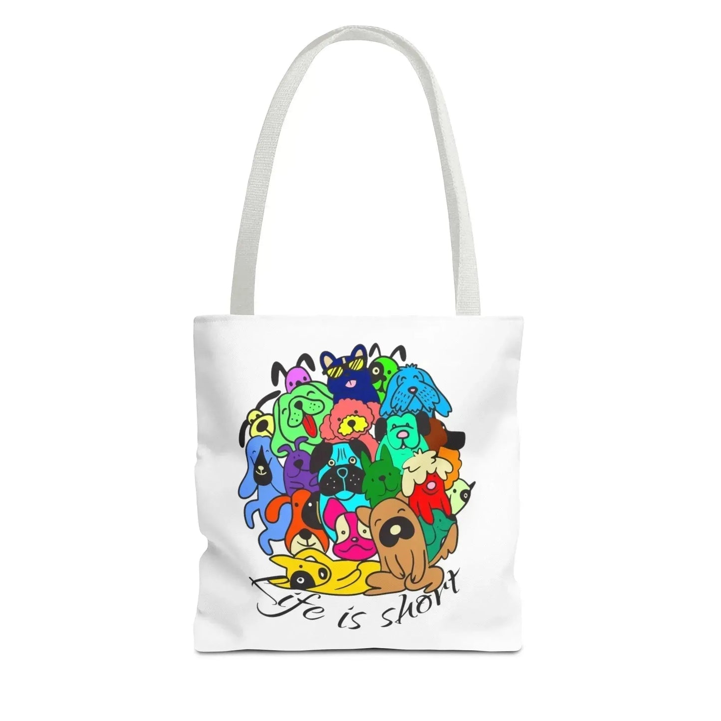 Funny Spoil Your Dogs Tote Bag (AOP) - Vkamian