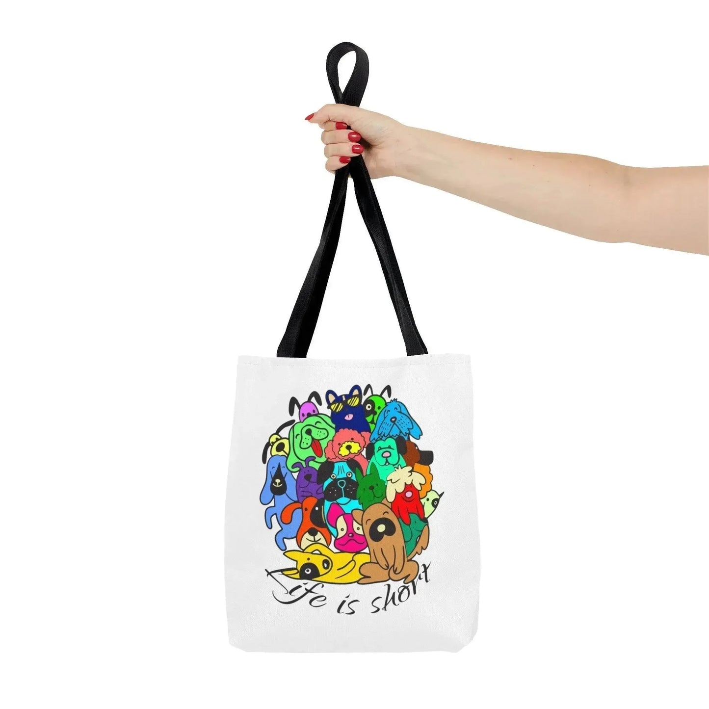 Funny Spoil Your Dogs Tote Bag (AOP) - Vkamian