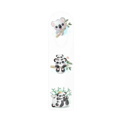 Koala and Panda Bear Aluminum Bookmark - Vkamian