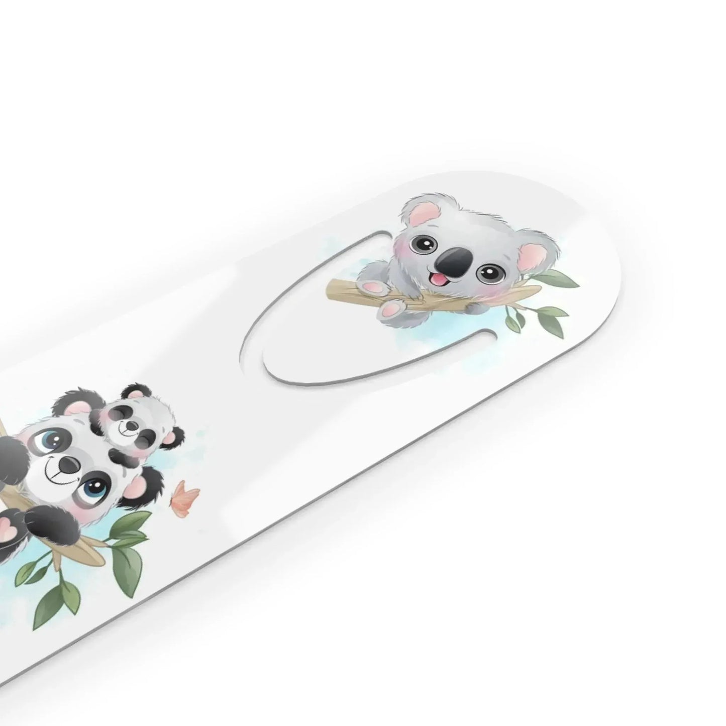 Koala and Panda Bear Aluminum Bookmark - Vkamian