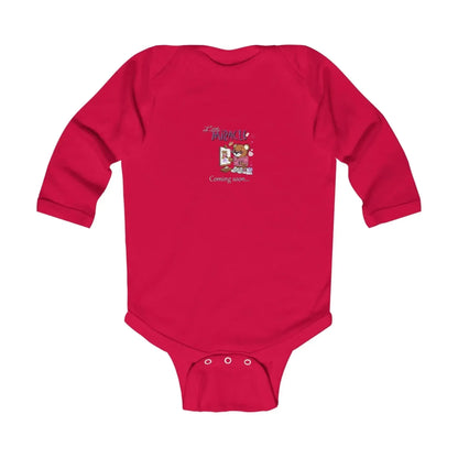 Little miracle bear coming soon Print Baby Onesie - Vkamian