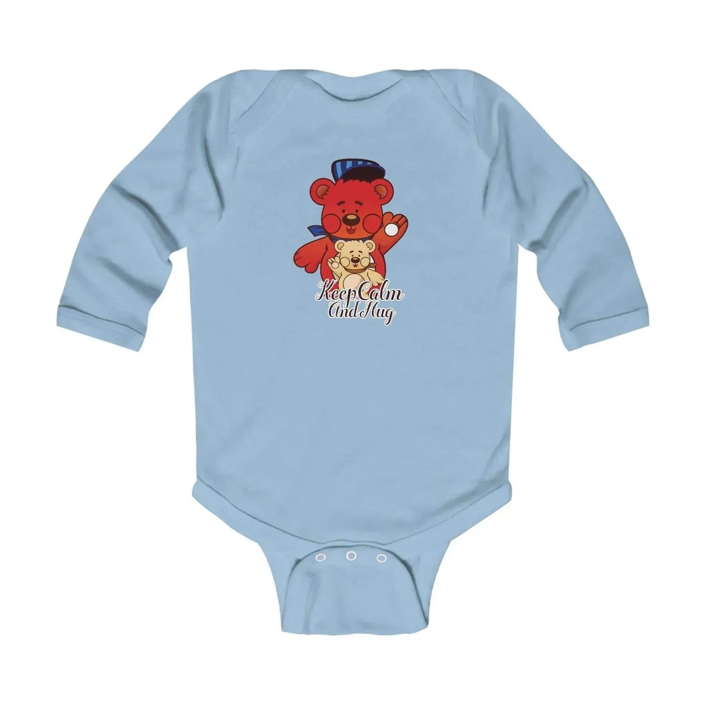 Little Teddy Bears Infant Long Sleeve Bodysuit - Vkamian