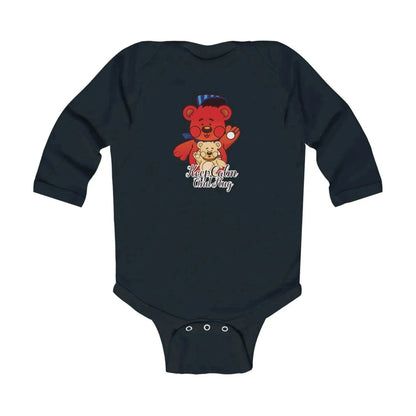 Little Teddy Bears Infant Long Sleeve Bodysuit - Vkamian