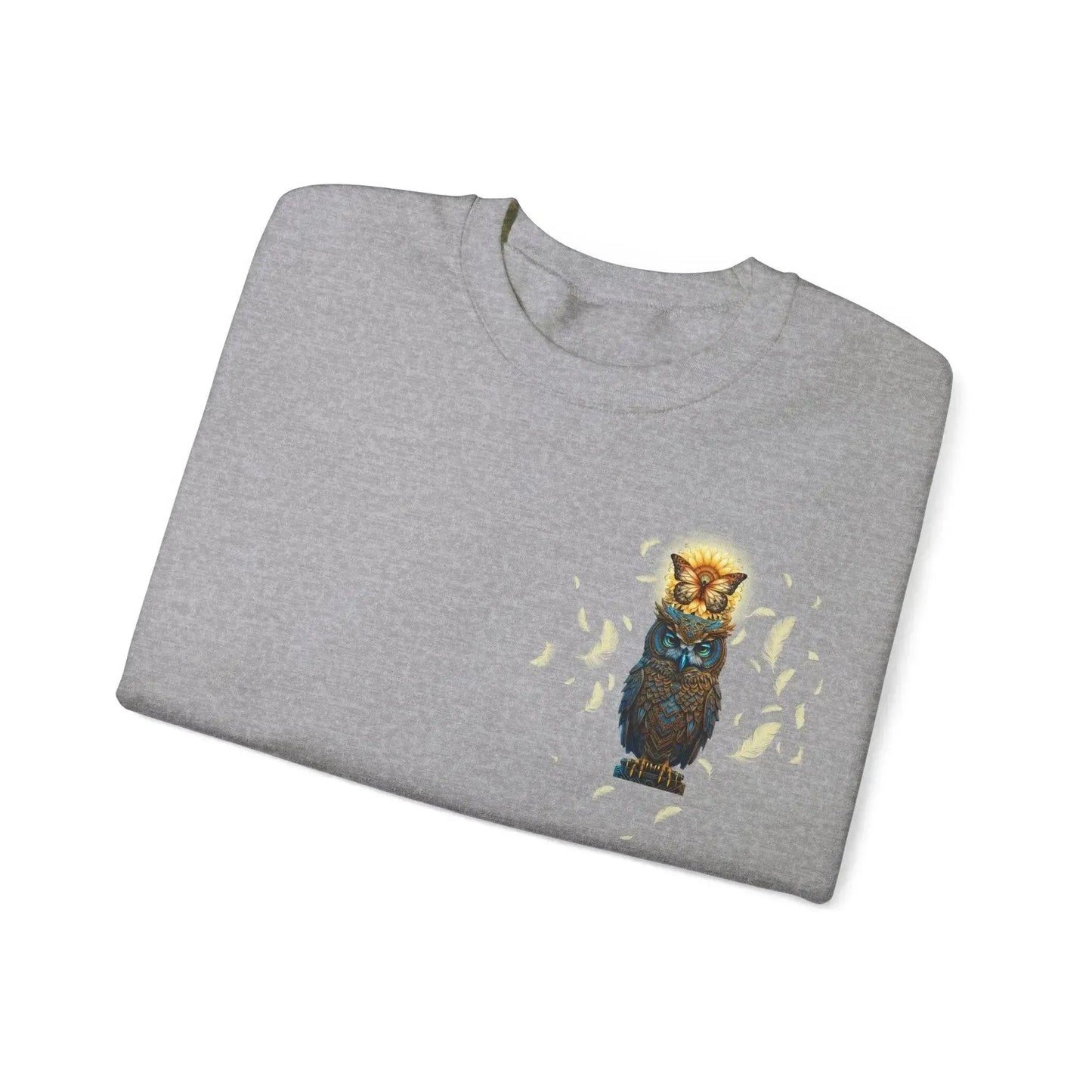 Luxury Owl Butterfly Unisex Sweatshirt - Vkamian