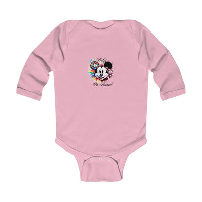 Mickey Mouse Infant Long Sleeve Bodysuit - Vkamian