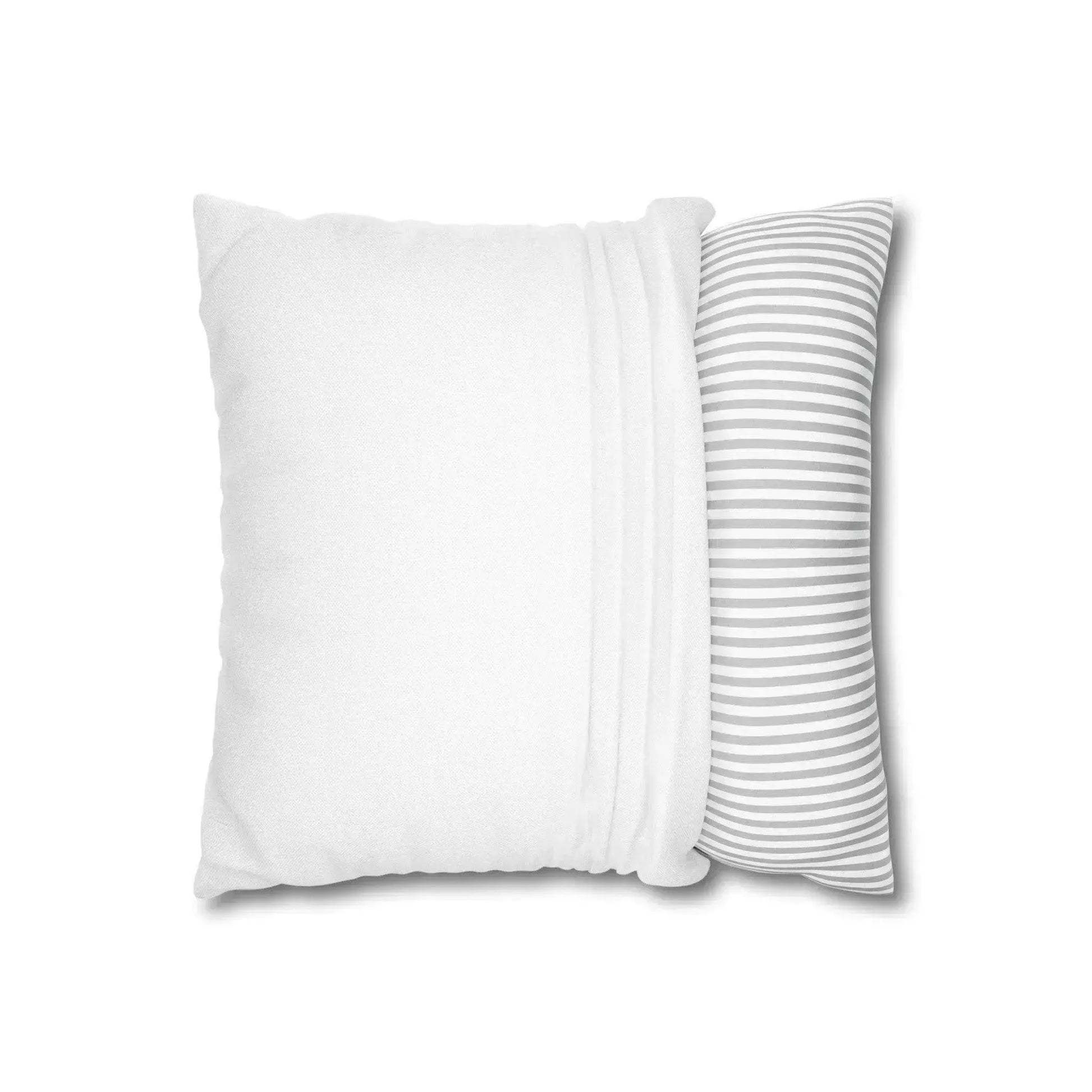 Seamless Tropical Plant Spun Polyester Square Pillowcase - Vkamian