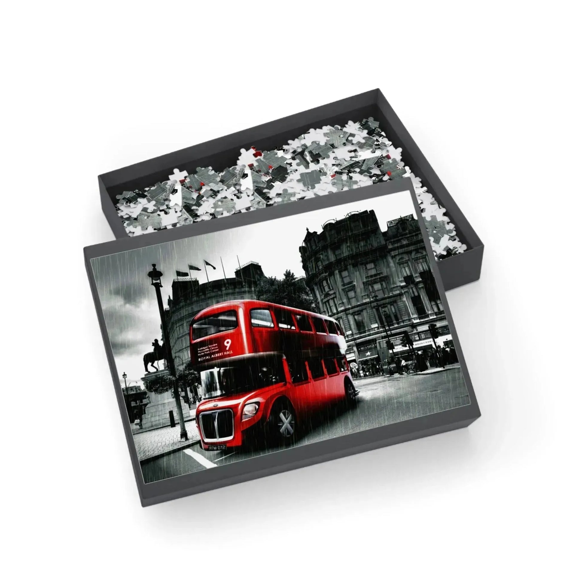 Signature Red Bus In London Puzzle 1000 Pieces - Vkamian