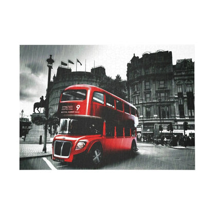 Signature Red Bus In London Puzzle 1000 Pieces - Vkamian