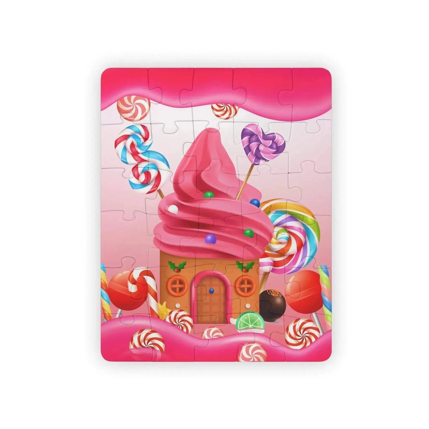 Sweet Candy House Kids' Puzzle 30 Piece - Vkamian